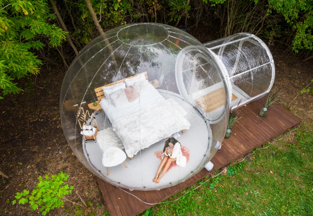 inflatable bubble dome tent